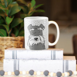 Caneca De Café Cute Mini Schnauzer