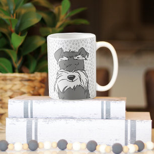 Caneca De Café Cute Mini Schnauzer