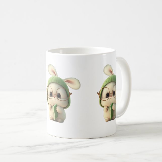 Caneca De Café Cute Mug (Frente Esquerda)