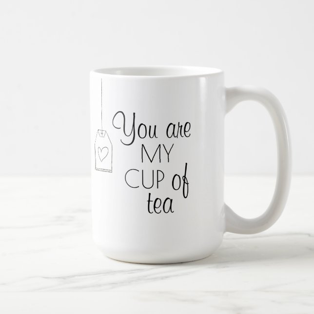 Caneca De Café Cute mug | You're my cup of tea (Direita)