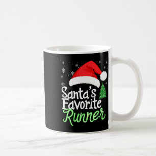 Caneca De Café Cute Natal Engraçado Corredor Favorito do Papai No