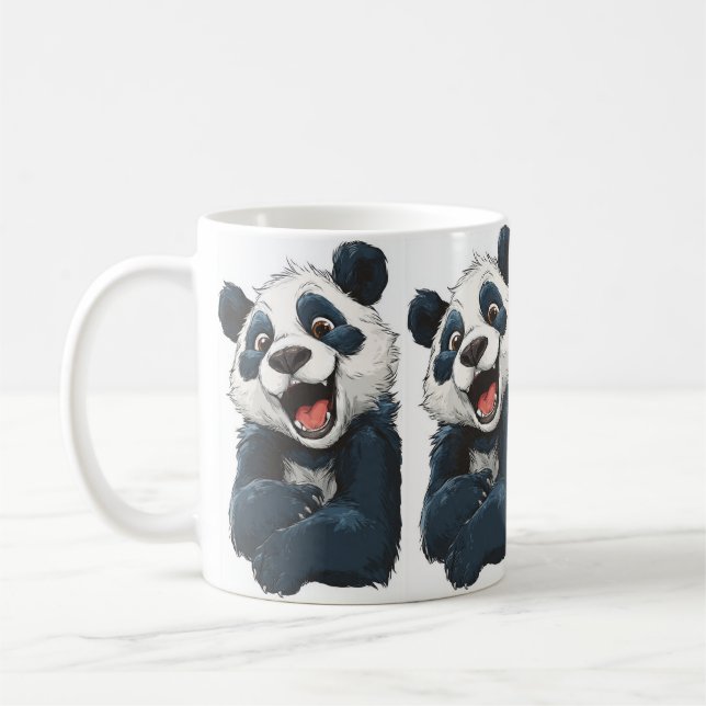 Caneca De Café Cute panda (Esquerda)