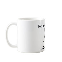 Cute panda Too peoply outside Mugs for introverts