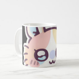 Caneca De Café Cute Pastel Aesthetic Coffee Cup.