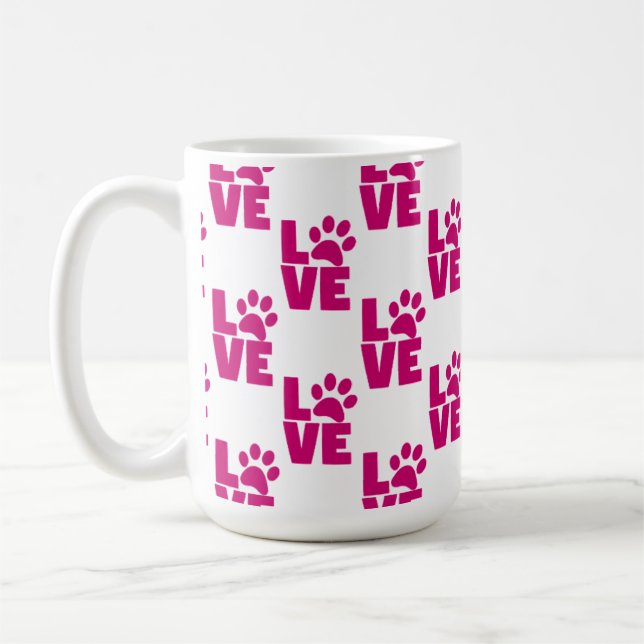 Caneca De Café Cute Pet Lover Coffee Cup - Unique Gift for Dog an (Esquerda)