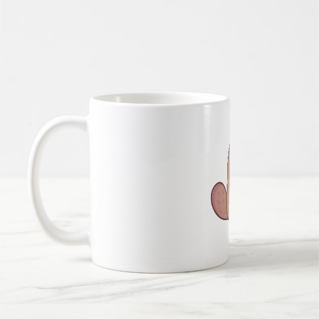 Caneca De Café Cute Platypus Adora Chá De Bolha Bebendo (Esquerda)