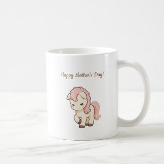 Caneca De Café Cute Pony Trocadilho Desculpe por Ser um Pouco Viz