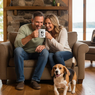 Caneca De Café Cute Que Disse Café Negros/Café Da Boca