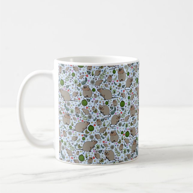 Caneca De Café Cute Quokka Mug (Esquerda)