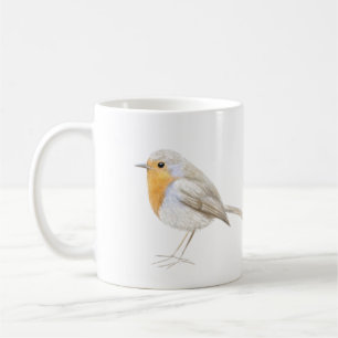 Caneca De Café Cute robin
