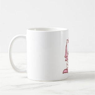 Caneca De Café Cute Unicorn Adora Chá Bebendo
