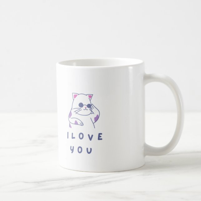Caneca De Café cuteca (Direita)