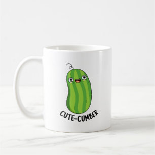 Caneca De Café Cutecumber Funny Cucumber Pun