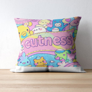 Caneca De Café Cuteness Overload ، Kawaii Cartoon Amigos"