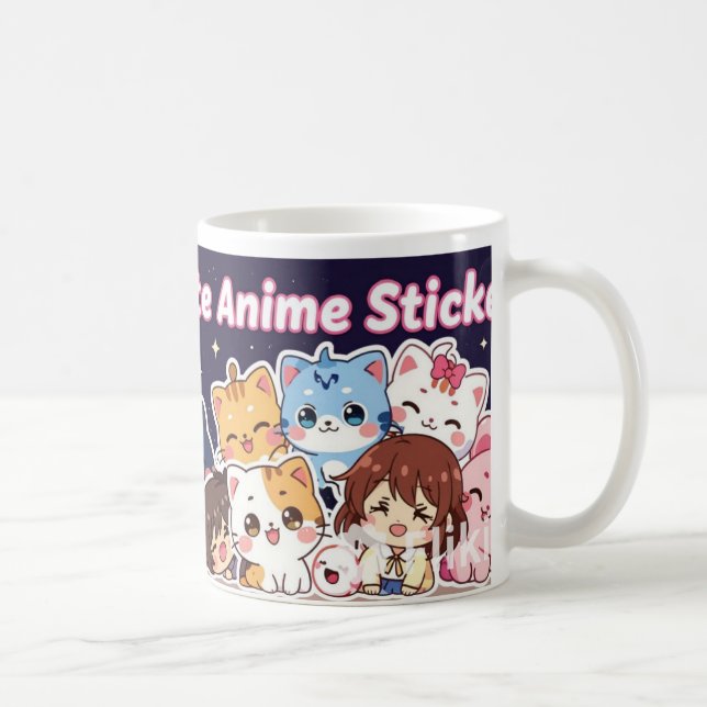 Caneca De Café Cutesticker  (Direita)