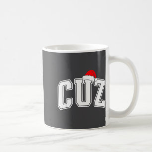 Caneca De Café Cuz Claus Natal Combinando Família Xmas Pijama Co