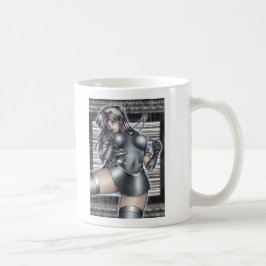Caneca De Café Cyber Anime Girl