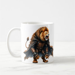 Caneca De Café Cyber Lion of the Wastelands 