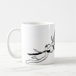 Caneca De Café Cycling Frog