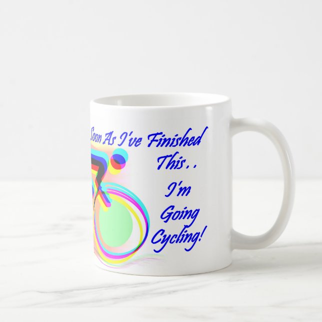 Caneca De Café Cycling Mug (Direita)