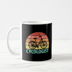 Caneca De Café Cycologist Funny Cycling