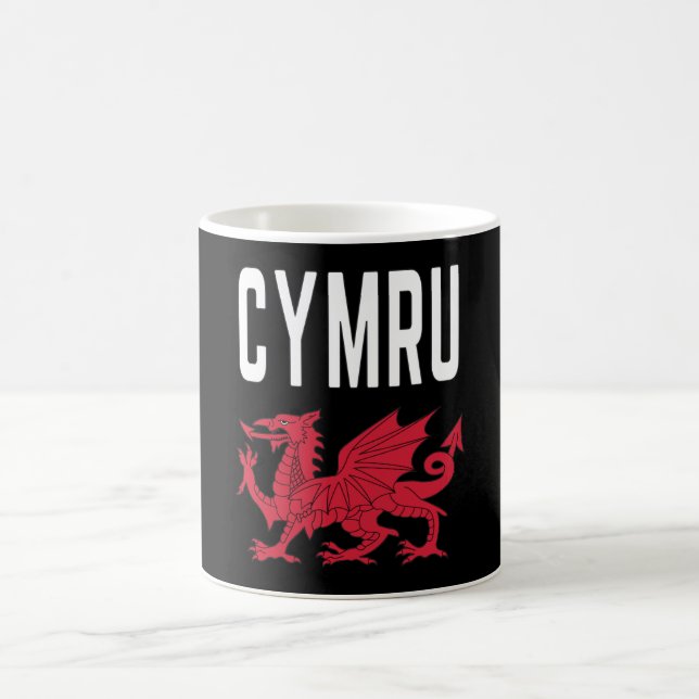 Caneca De Café Cymru Cymraeg Wales Roots Rugby Ortod Ser Galês (Centro)