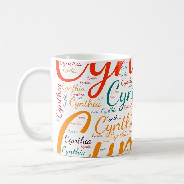 Caneca De Café Cynthia (Esquerda)