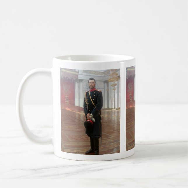 Caneca De Café Czar Nicolau II (1896) (Esquerda)