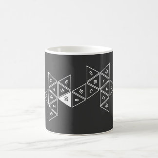 Caneca De Café D20 Unrolled