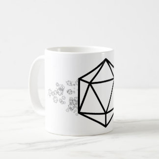 Caneca De Café D20, vinte lados 