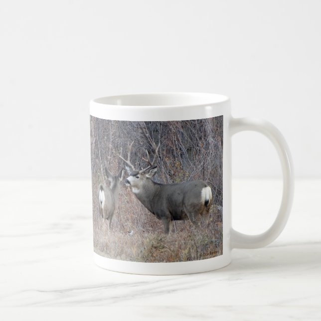 Caneca De Café D29 Veado Mula Macho e Fêmea (Direita)