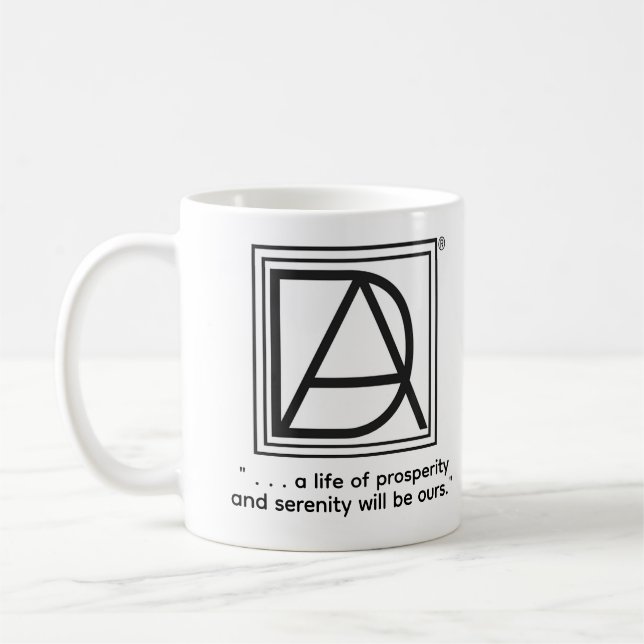 Caneca De Café D.A. Logo Mug (Esquerda)