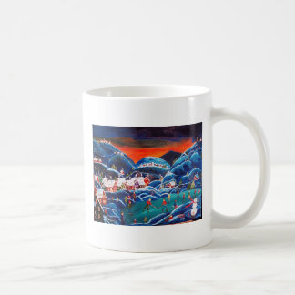 Caneca De Café d&apos do scne; au Qubec do hiver, boas festas!