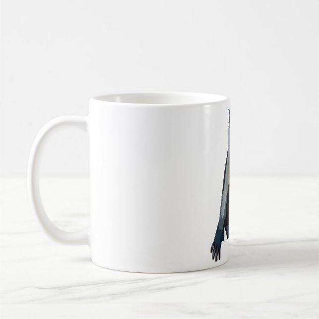 Caneca De Café D é para Diana Monkey (Esquerda)