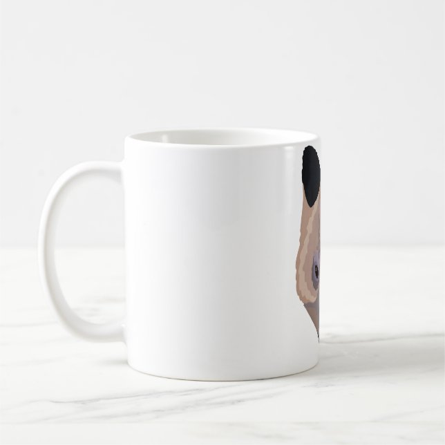 Caneca De Café D é para DoriasTree Kangaroo (Esquerda)