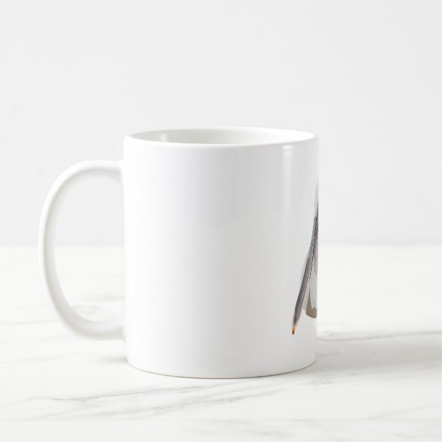 Caneca De Café D é para o Dalmaciano Pelicano (Esquerda)
