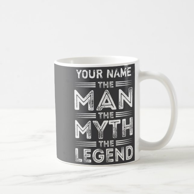 Caneca De Café D O Homem O Mito A Lenda  (Direita)