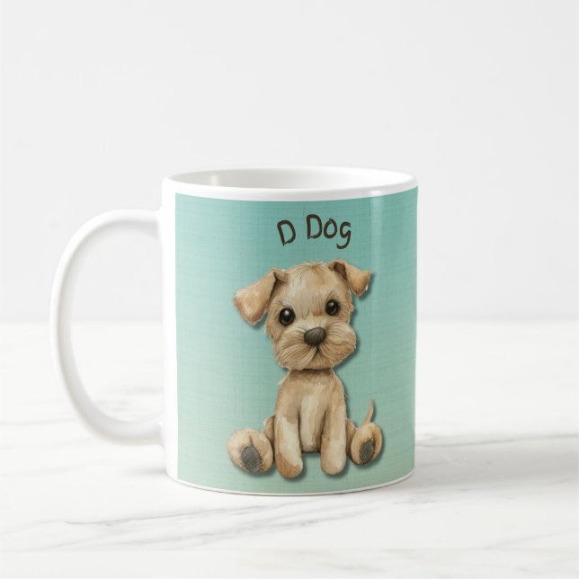 Caneca De Café D para Cachorro: Design de Crianças Adoráveis (Esquerda)