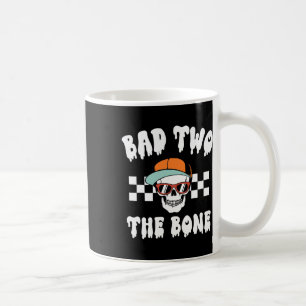 Caneca De Café D Para O Esqueleto Osso Halloween Dois Aniversário