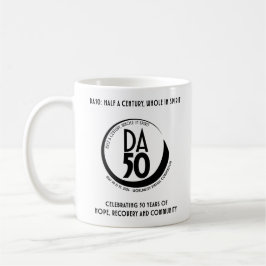 Caneca De Café DA50 Worldwide Virtual Convention Mug in Black