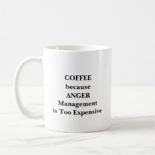 Caneca de café da atitude