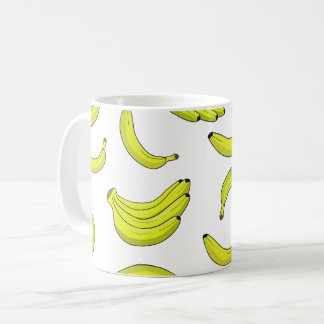 Caneca de café da banana