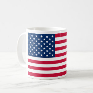 Caneca de Café da Bandeira Americana