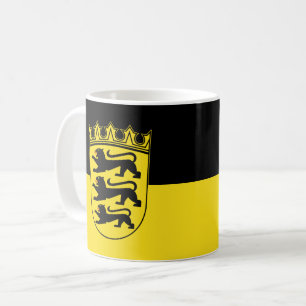Caneca de café da bandeira de Baden-Württemberg