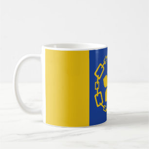 Caneca de café da bandeira de Hamilton, Ontário