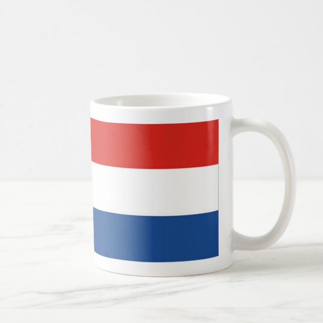 Caneca de café da bandeira de Holland (Direita)