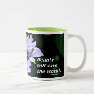 Caneca de café da beleza