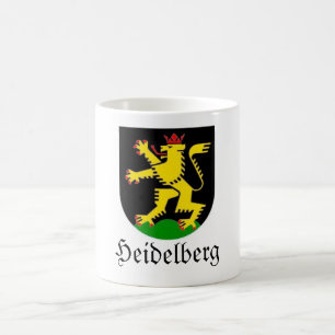 Caneca de café da brasão de Heidelberg Wappen