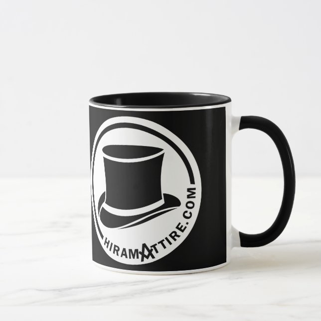 Caneca de café da campainha de HiramAttire 11oz (Direita)