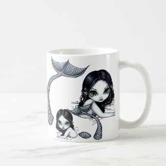 Caneca De Café Da "caneca da mãe e da criança sereia"